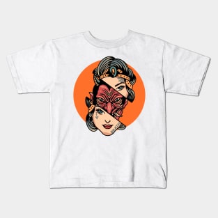 devil inside tattoo Kids T-Shirt